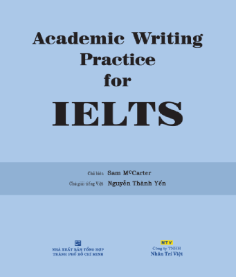 Cuốn sách Academic Writing for IELTS của tác giả Sam McCarter