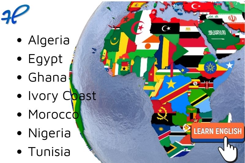 Từ vựng về tên các nước trên thế giới – Châu Phi